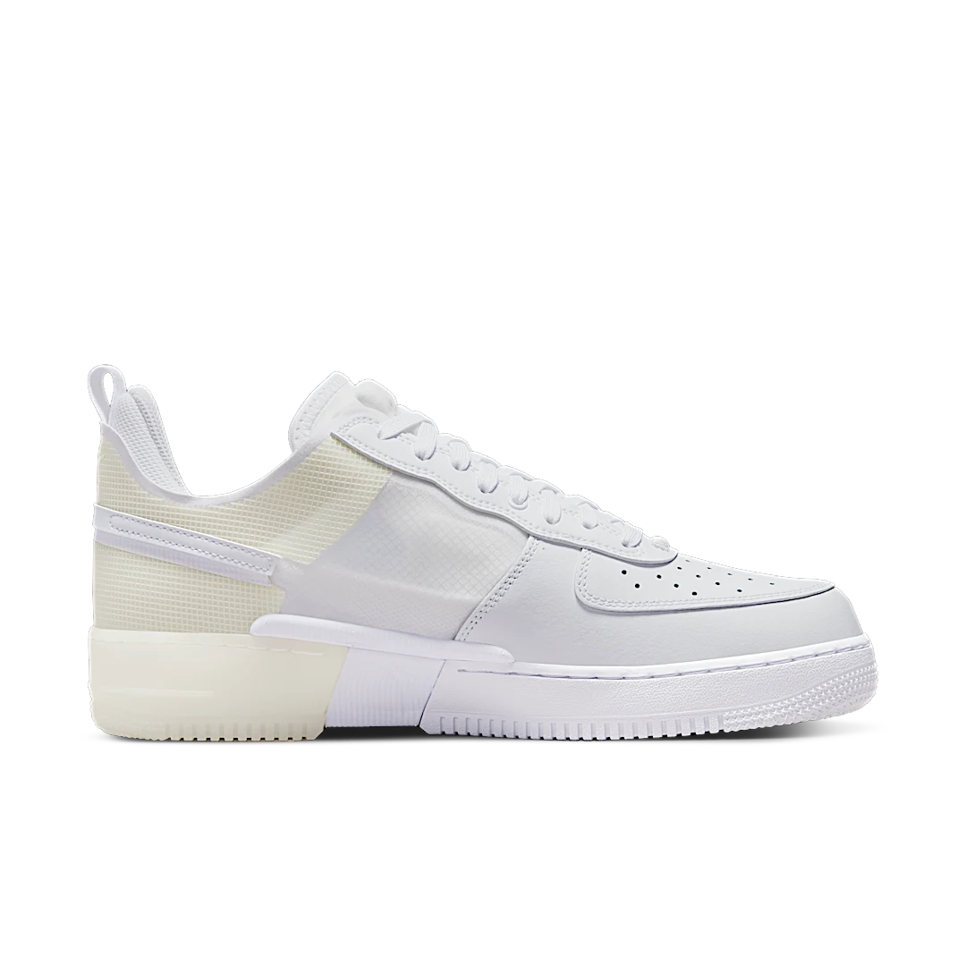 Nike Air Force 1 React Triple White, White/White/White (DM0573-100)