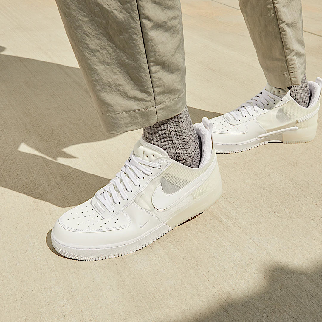 Nike Air Force 1 React Triple White, White/White/White (DM0573-100)