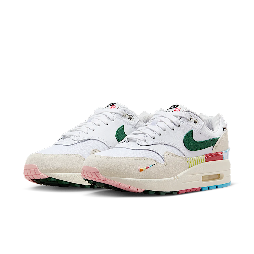 Nike Air Max 1 All Petals United, White/Sail/Light Bone/Fir (FQ0256-131)