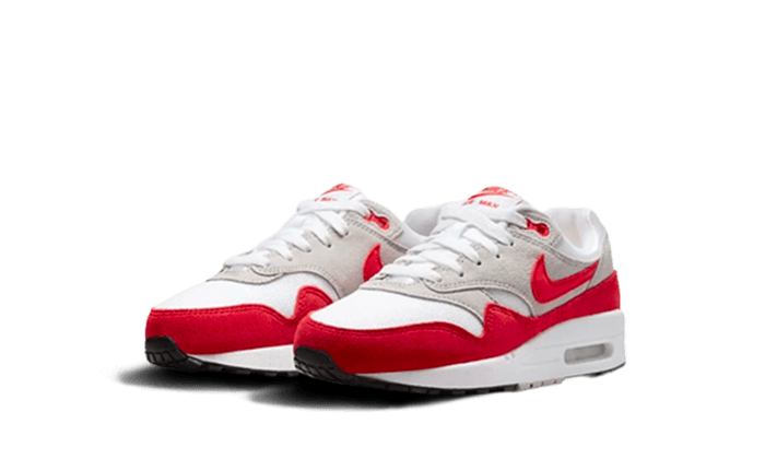 Nike Air Max 1 Challenge Red, White/Challenge Red-Neutral Grey-Black (555766-146)