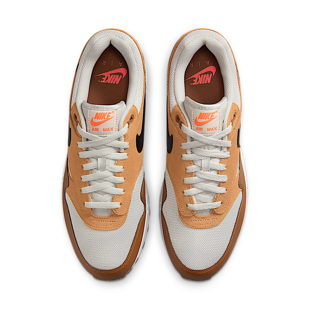 Nike Air Max 1 Essential British Tan Light Bone, Light Bone/Flax/British Tan/Black (FZ5808-004)