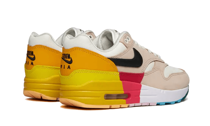 Nike Air Max 1 Khaki Multi-Color, Sail/Black/Light Orewood Brown (FQ2538-100)