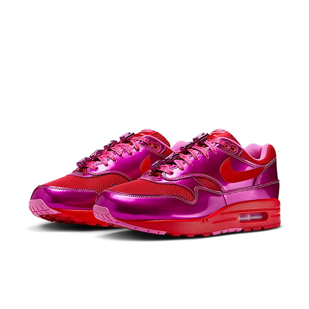 Nike Air Max 1 PRM Valentine’s Day Playful Pink, Playful Pink/University Red (HV2301-600)