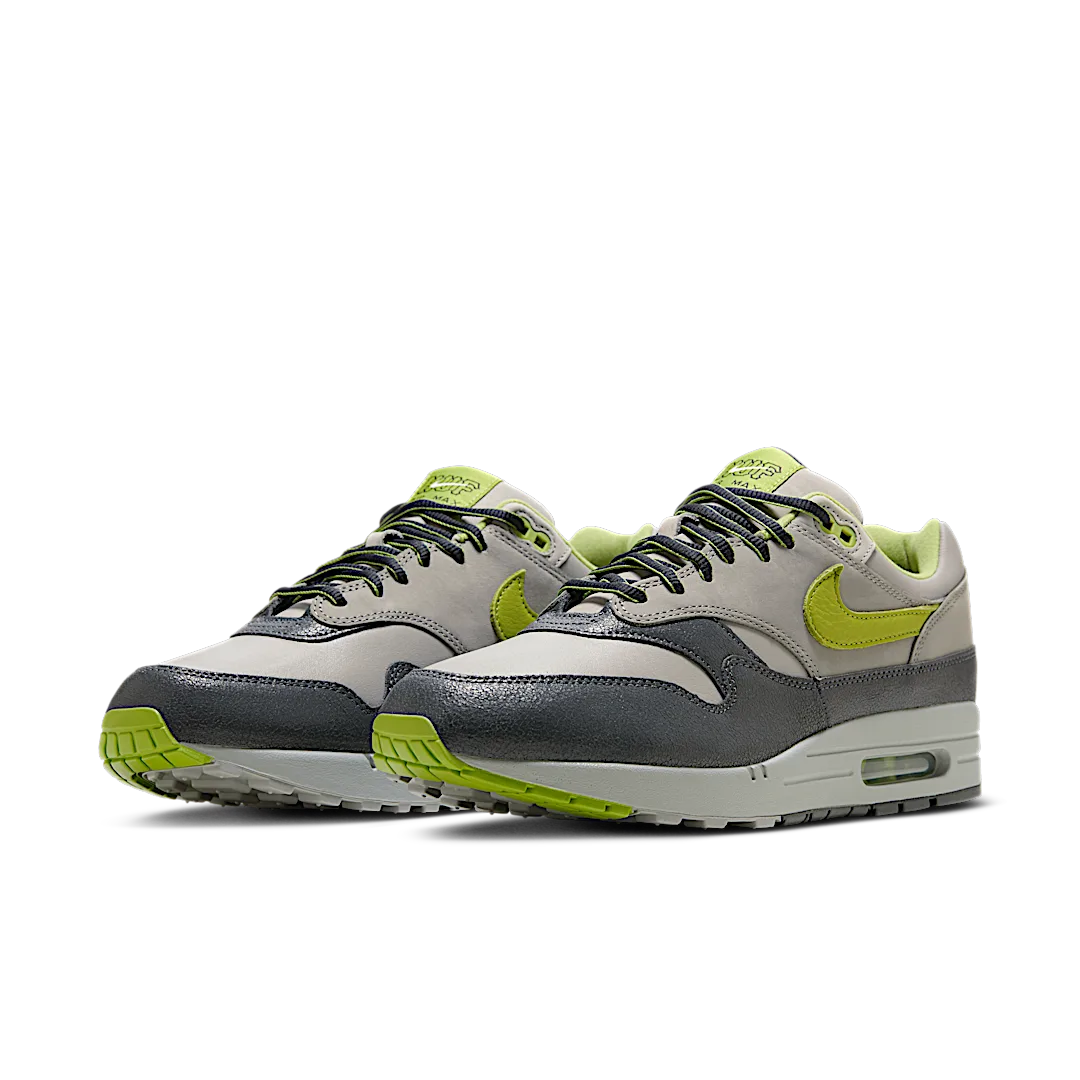 Nike Air Max 1 SP HUF Pear Green (2024), Anthracite/Pear/Medium Grey/Flat Pewter (HF3713-002)