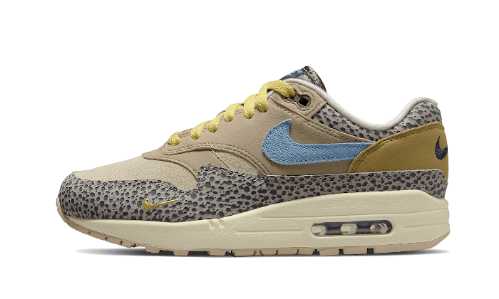 Nike Air Max 1 Safari Cobblestone, Cobblestone/Worn Blue-Limestone (DV3027-001)