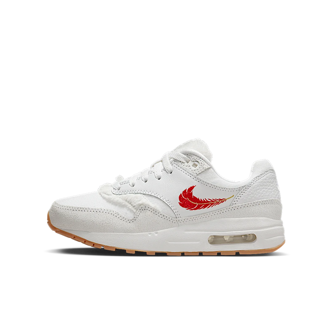 Nike Air Max 1 The Bay, White/University Red (FJ4628-100)