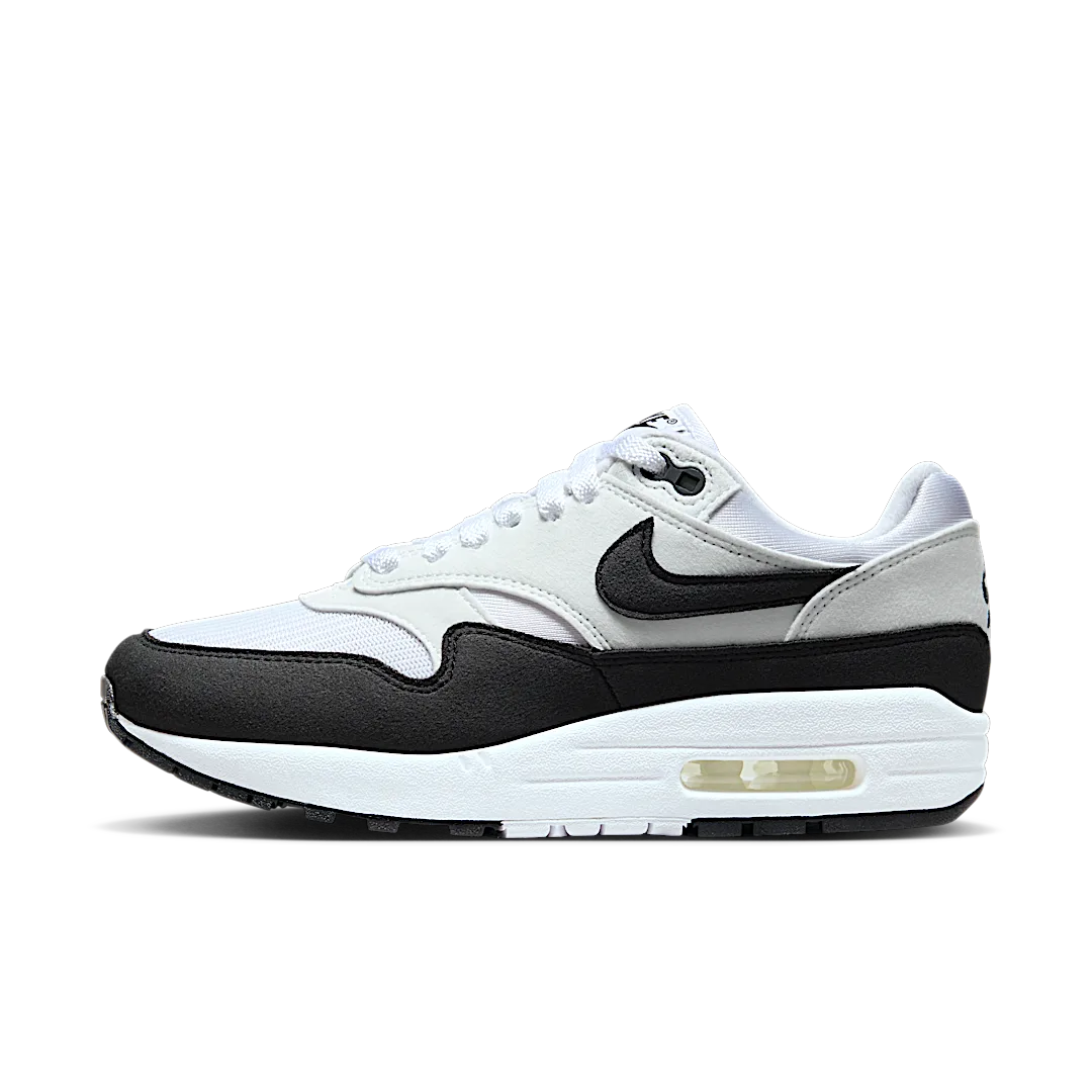 Nike Air Max 1 White Black Neutral Grey, White/Summit White/Black (DZ2628-102)