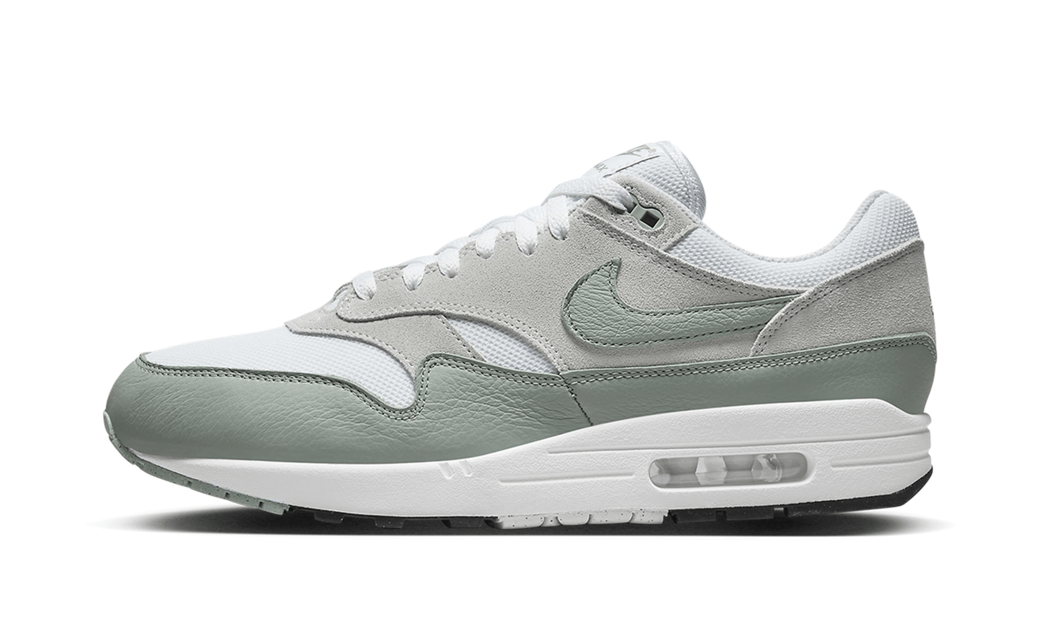 Nike Air Max 1 White Mica Green, White/Mica Green/Photon Dust/Black (DZ4549-100)