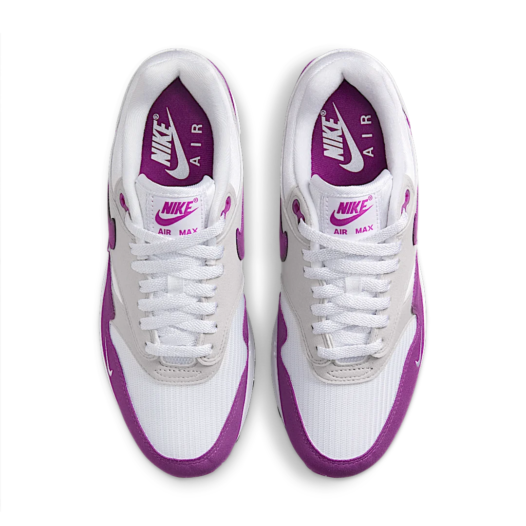 Nike Air Max 1 '87 Bold Berry, White/Bold Berry/Neutral Grey/Black (HF1194-101)