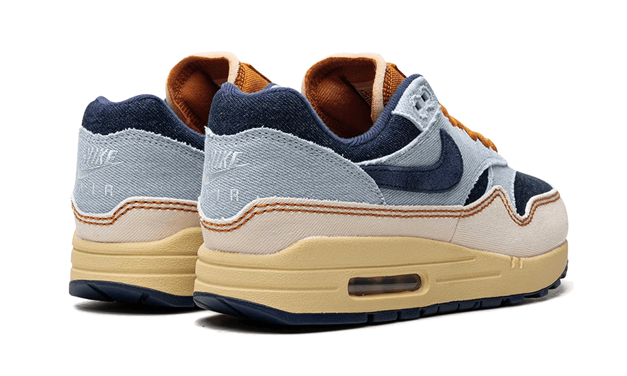 Nike Air Max 1 '87 Denim Aura, Aura/Midnight Navy/Pale Ivory (FQ8900-440)