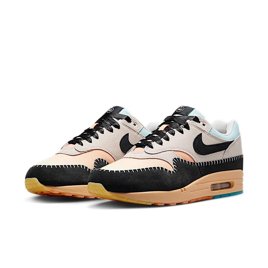 Nike Air Max 1 '87 N7 (2024), Light Bone/Black-Dusty Cactus-Bright Mandarin-Tour Yellow-Sesame (FZ3610-072)