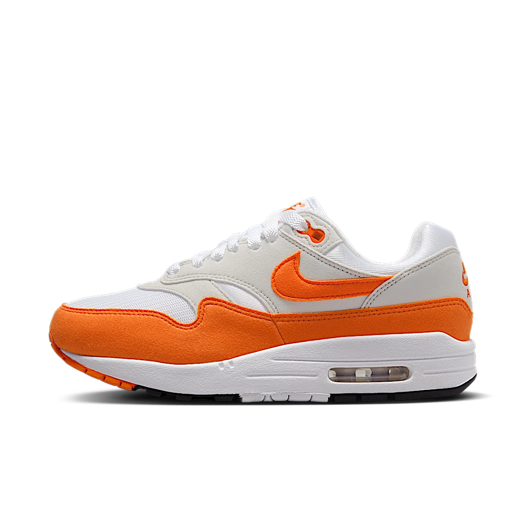 Nike Air Max 1 '87 Safety Orange, Neutral Grey/Safety Orange/White/Black (DZ2628-002)