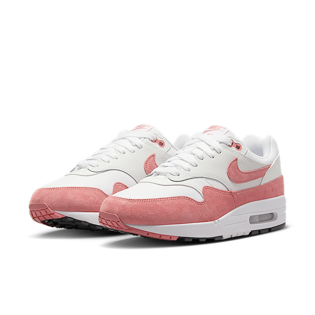 Nike Air Max 1 '87 White Canyon Pink, White/Canyon Pink/Summit White (FZ1468-100)