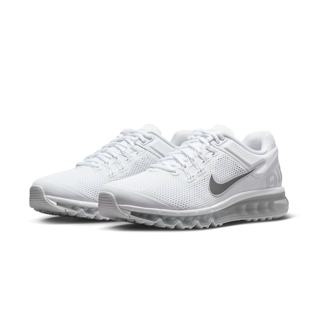 Nike Air Max 2013 White Metallic Slver