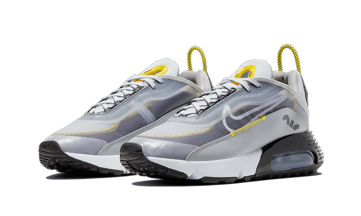 Nike Air Max 2090 Grey Yellow, Wolf Grey/White-Particle Grey (BV9977-002)