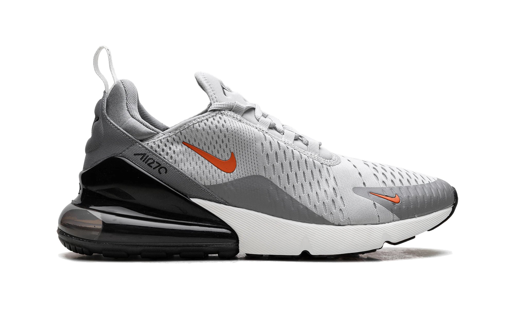 Nike Air Max 270 Grey Fog Team Orange Sail