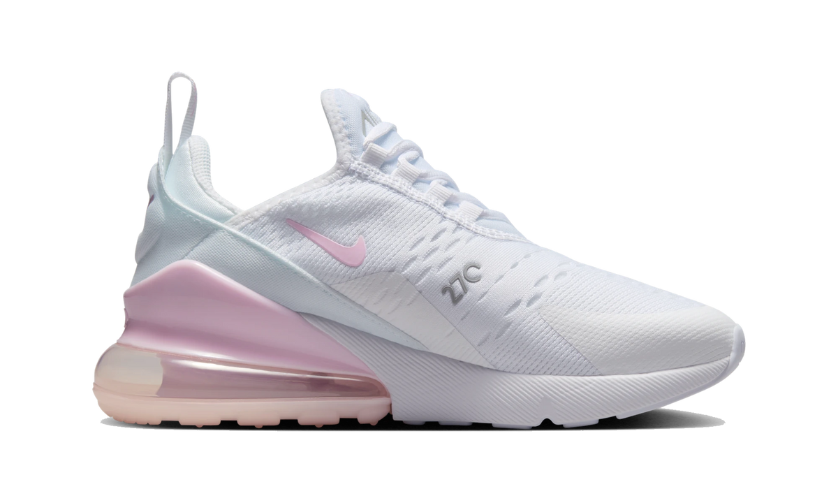 Nike Air Max 270 White Light Smoke Grey Pink Foam