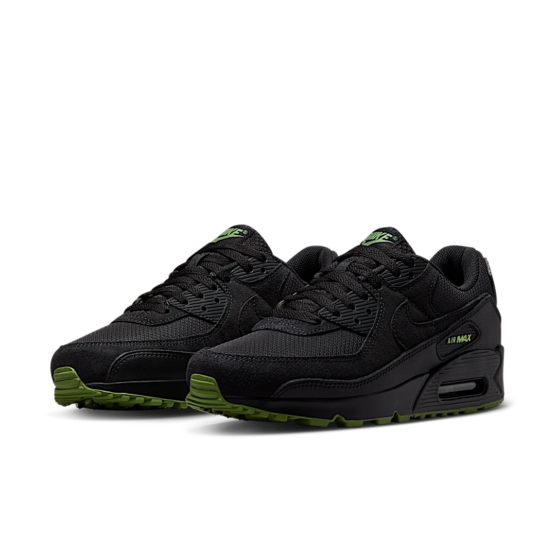 Nike Air Max 90 Black Chlorophyll, Black/Chlorophyll/Black (DQ4071-005)