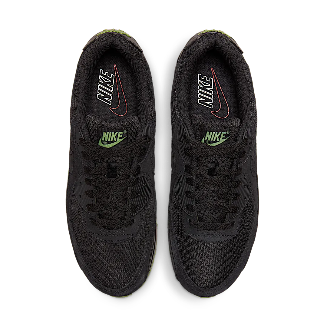 Nike Air Max 90 Black Chlorophyll, Black/Chlorophyll/Black (DQ4071-005)