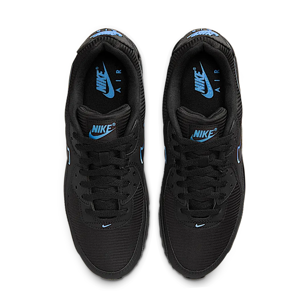 Nike Air Max 90 Black University Blue, Black/University Blue (FJ4218-001)