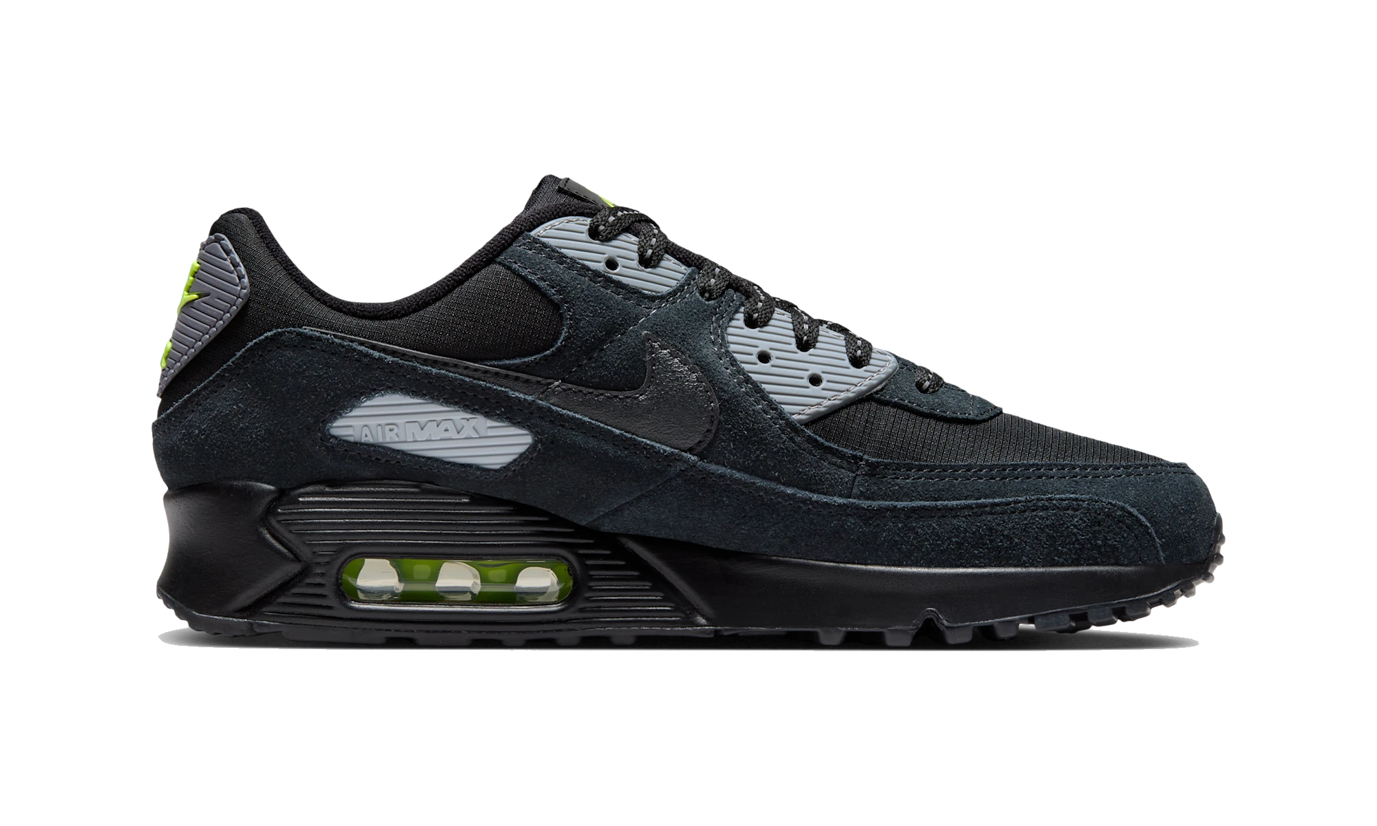 Nike Air Max 90 Black Volt Cool Grey