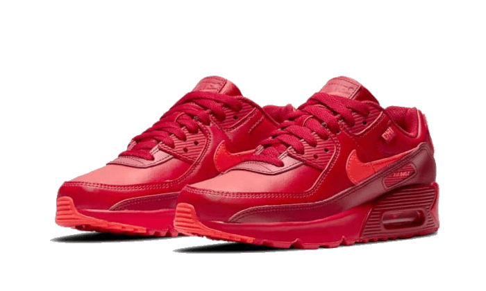 Nike Air Max 90 City Special Chicago, Red/Dark Red/Red (DH0146-600)