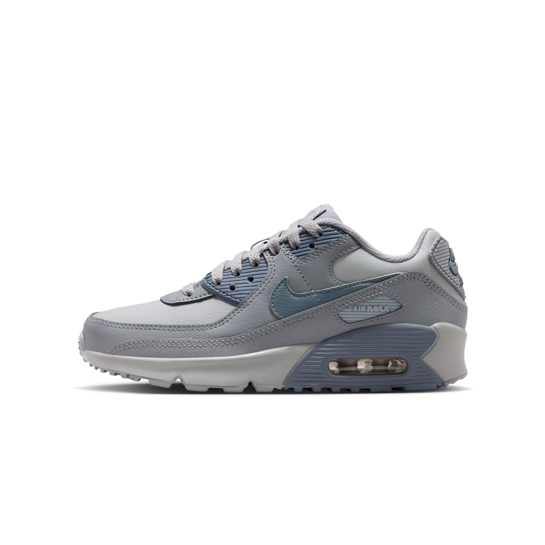 Nike Air Max 90 LTR Wolf Grey Stealth Armory Blue, Wolf Grey/Stealth/Armory Blue (CD6864-032)