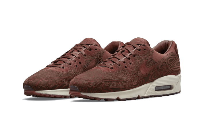 Nike Air Max 90 Laser Mahogany, Dark Pony/Light Bone-Dark Pony (DH4689-200)