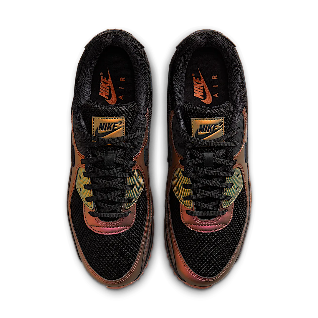 Nike Air Max 90 Metallic Copper, Black/Dark Russet/Metallic Copper (HQ4042-001)