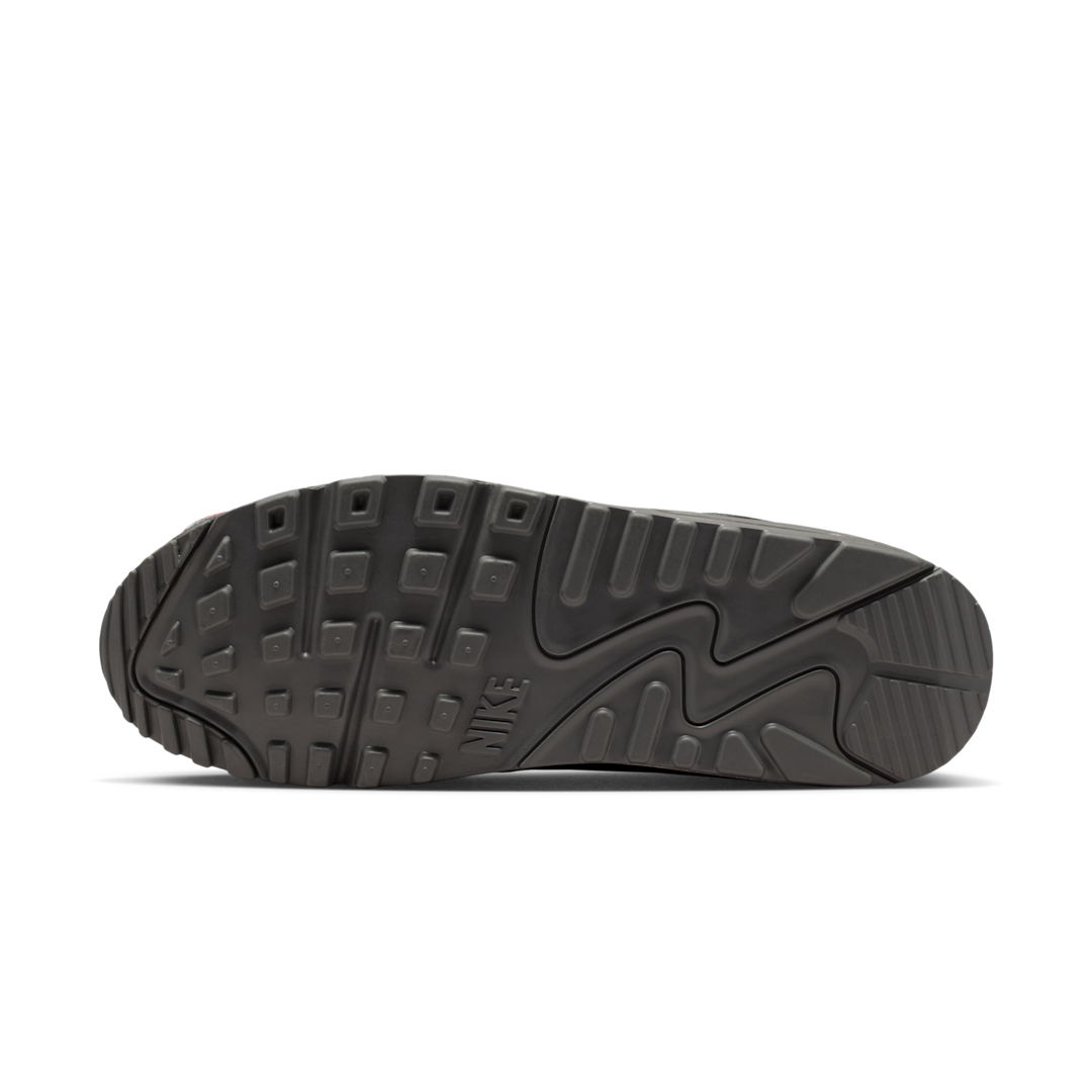 Nike Air Max 90 Premium Iron Grey University Red, Iron Grey/University Red/Black (HV4517-001)