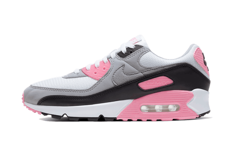 Nike Air Max 90 Recraft Rose, White/Particle Grey-Light Smoke Grey-Rose (CD0490-102)