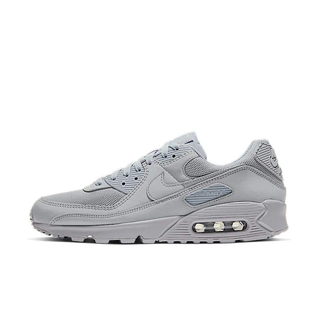 Nike Air Max 90 Recraft Wolf Grey, Wolf Grey/Wolf Grey-Wolf Grey (CN8490-001)