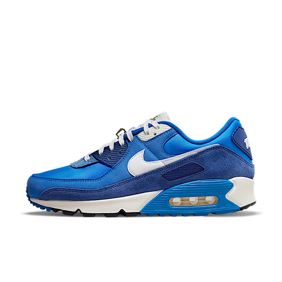 Nike Air Max 90 SE First Use Signal Blue, Signal Blue/White-Game Royal (DB0636-400)