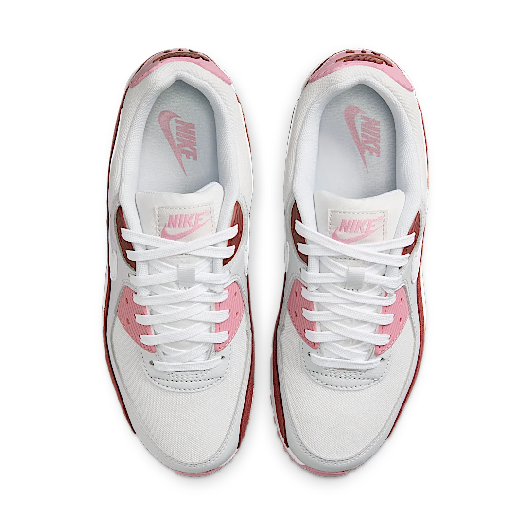 Nike Air Max 90 SE Neapolitan, Dark Team Red/Platinum Tint/Pure Platinum/White (HM9451-600)