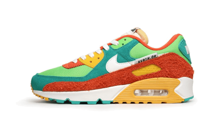 Nike Air Max 90 SE Running Club, Roma Green/Sail/Orange/Mean Green (DC9336-300)