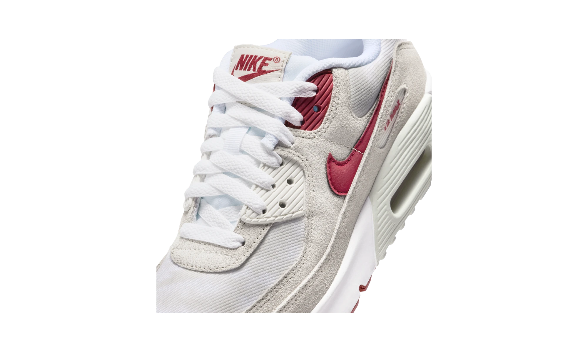 Nike Air Max 90 SE White Light Bone Crimson