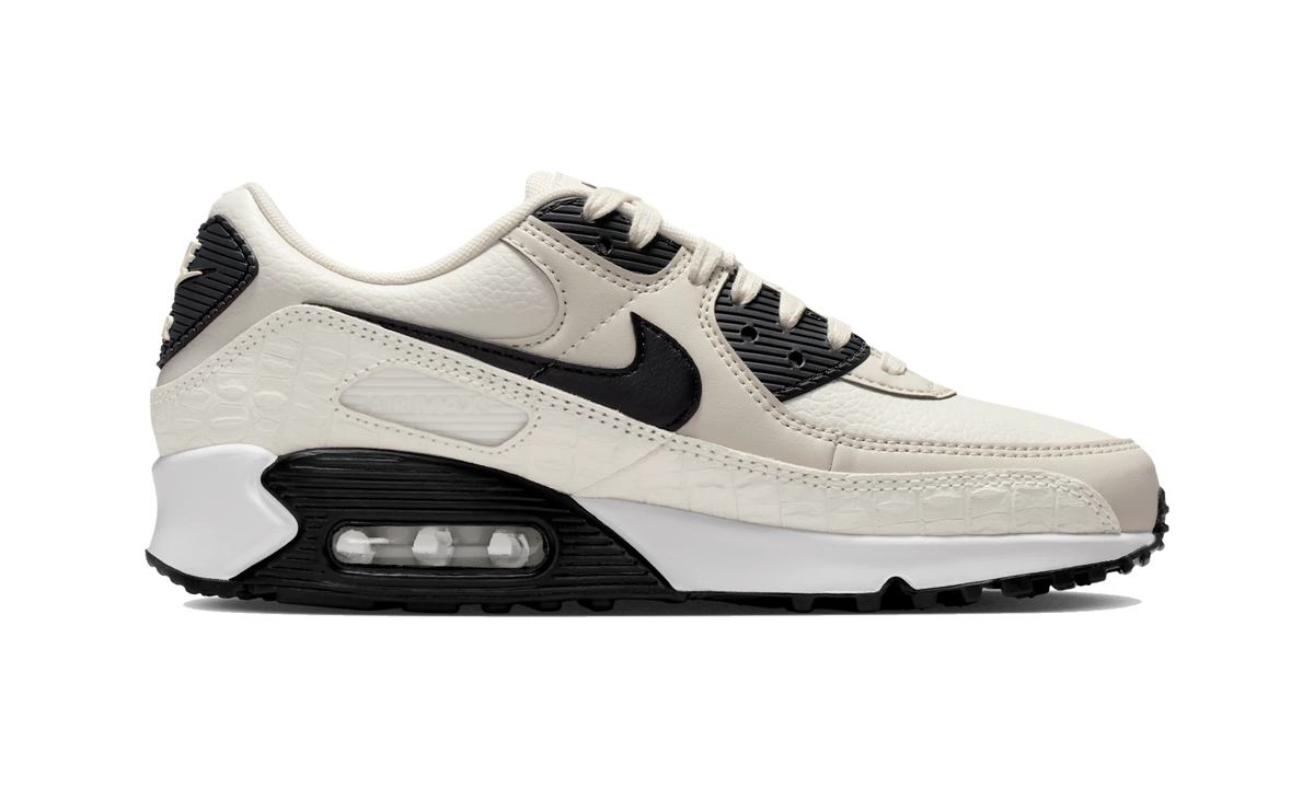 Nike Air Max 90 Sail Croc Print Phantom Black