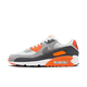 Nike Air Max 90 Summit White Safety Orange Dark Smoke Grey Smoke Grey
