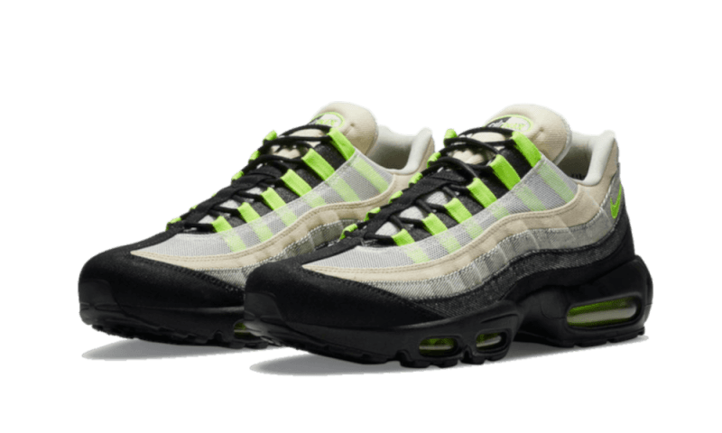 Nike Air Max 95 Denham, Black/Volt-Summit White (DD9519-001)