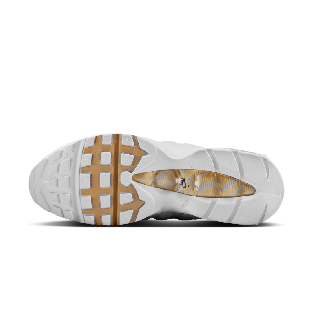 Nike Air Max 95 OG Big Bubble White Team Gold, White/Team Gold (IB1667-101)