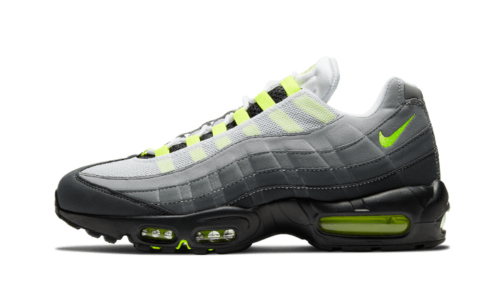 Nike Air Max 95 OG Neon (2020), Black/Neon Yellow-Light Graphite (CT1689-001 / CZ0910-001)