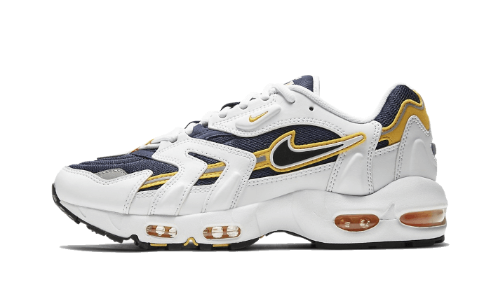 Nike Air Max 96 II Goldenrod (2021), White/Black-Midnight Navy (CZ1921-100)