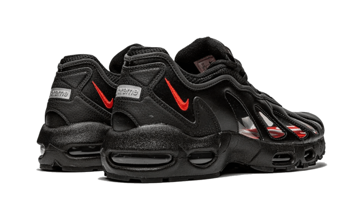 Nike Air Max 96 Supreme Black, Black/Speed Red/Clear (CV7652-002)