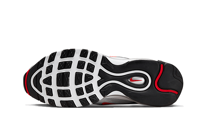 Nike Air Max 97 OG Silver Bullet (2022), Metallic Silver/University Red-Black-White (DM0028-002)