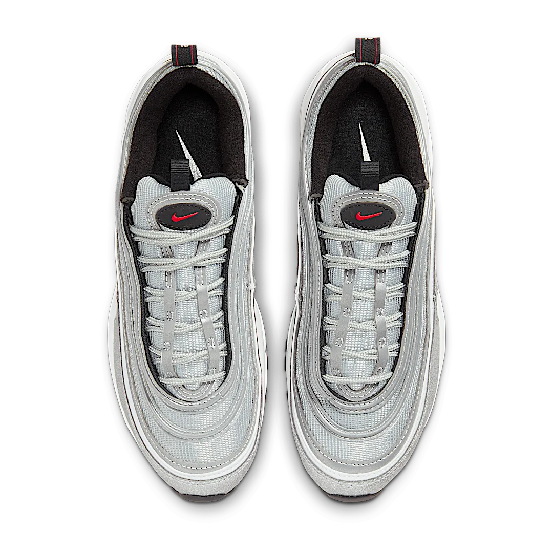 Nike Air Max 97 OG Silver Bullet (2022), Metallic Silver/University Red-Black-White (DQ9131-002)