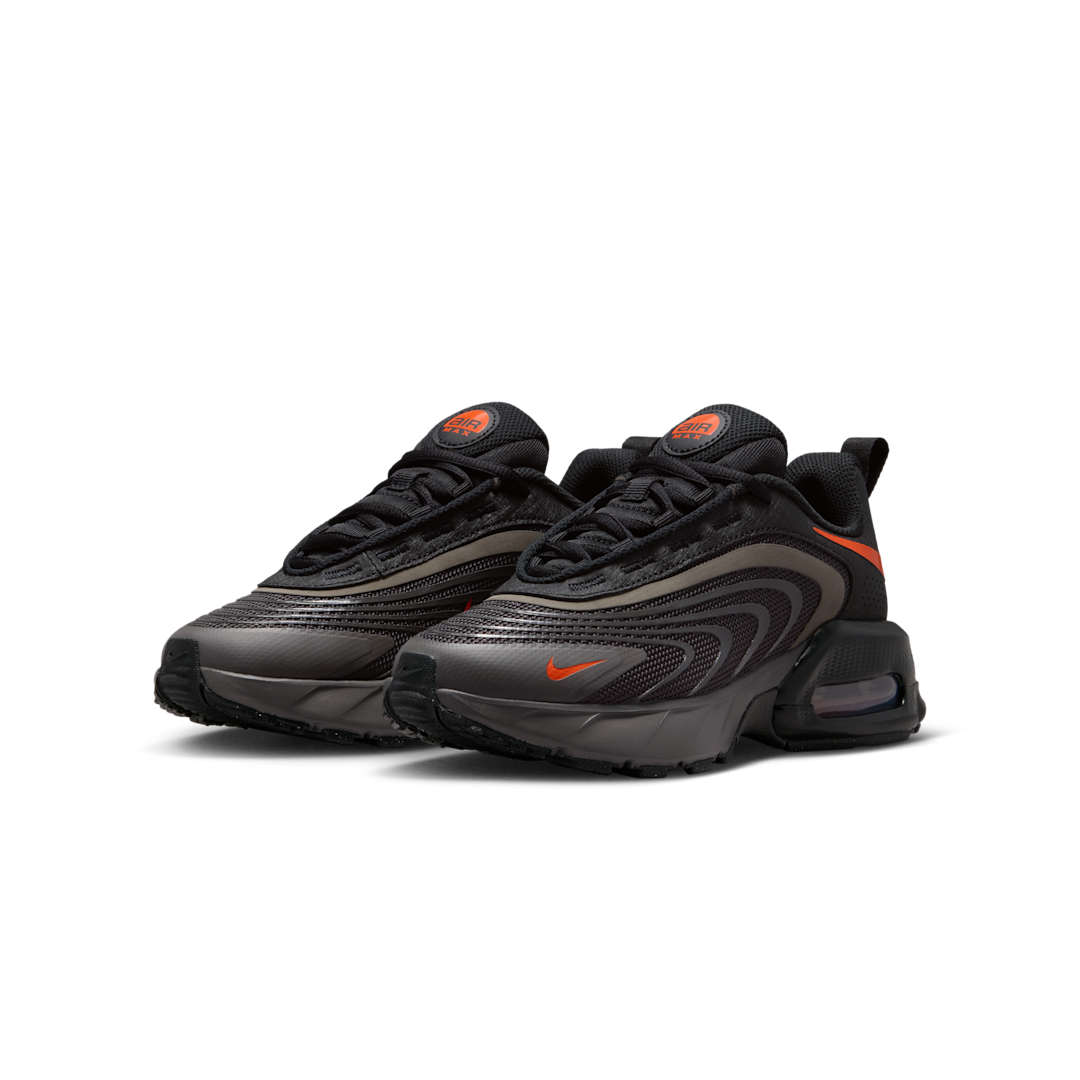 Nike Air Max Fire Medium Ash Black Orange, Medium Ash/Black/Team Orange (IF2622-200)