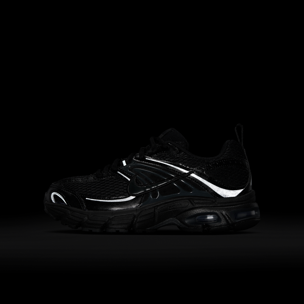 Nike Air Max Moto 2K Black Metallic Dark Grey