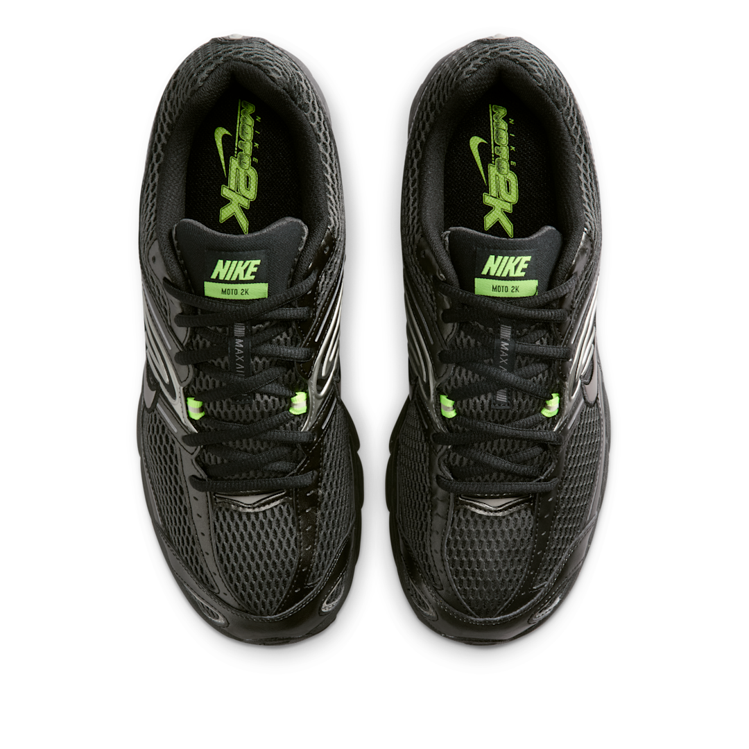 Nike Air Max Moto 2K Black Volt Metallic Pewter, Black/Volt/Dark Smoke Grey/Metallic Pewter (IO9279-002)