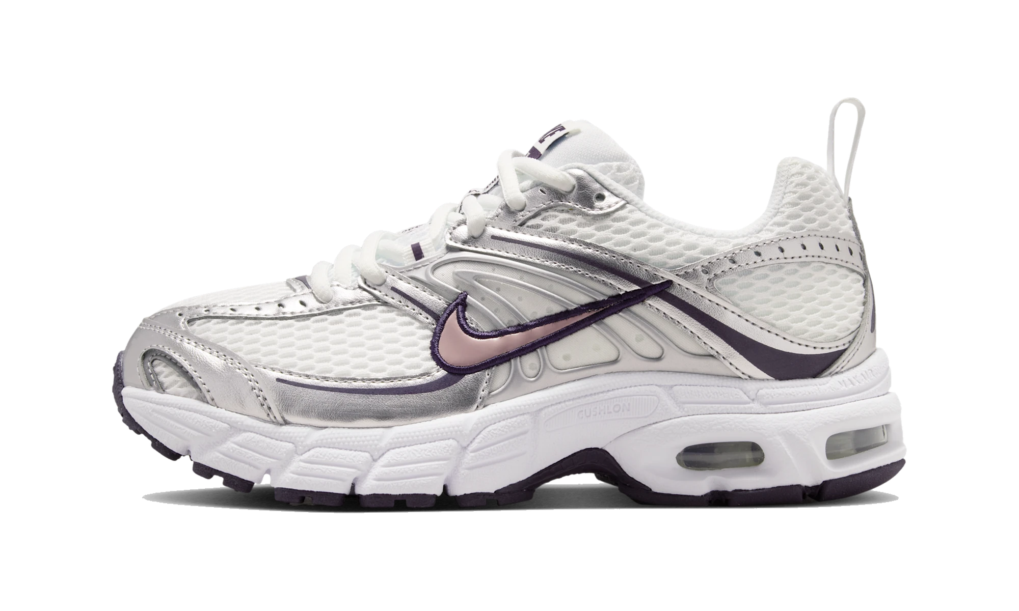 Nike Air Max Moto 2K White Purple Dynasty Metallic Silver