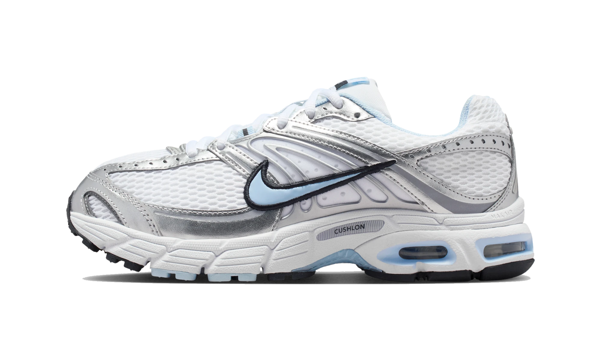 Nike Air Max Moto 2K White Silver Black Hydrogen Blue